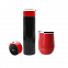 Набор Hot Box Duo CB grey (черный с красным) с логотипом в Ставрополе заказать по выгодной цене в кибермаркете AvroraStore