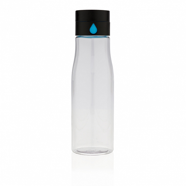 Бутылка для воды Aqua из материала Tritan, прозрачная с логотипом в Ставрополе заказать по выгодной цене в кибермаркете AvroraStore
