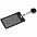 Чехол для пропуска с ретрактором Devon, серый с логотипом в Ставрополе заказать по выгодной цене в кибермаркете AvroraStore