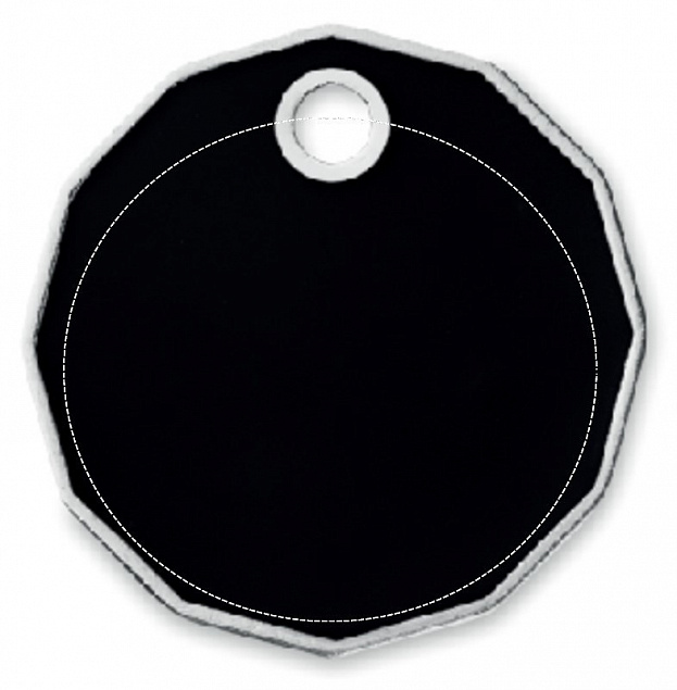 Брелок с жетоном (фунт стерл) с логотипом в Ставрополе заказать по выгодной цене в кибермаркете AvroraStore
