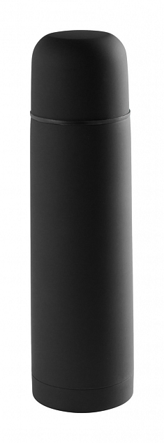 Термос 500 мл,черный с логотипом в Ставрополе заказать по выгодной цене в кибермаркете AvroraStore