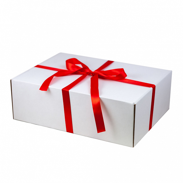 Подарочная лента для универсальной подарочной коробки 350*255*113 мм, красная, 20 мм с логотипом в Ставрополе заказать по выгодной цене в кибермаркете AvroraStore