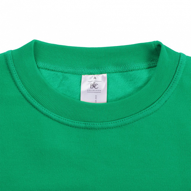 Толстовка ID.002 зеленая с логотипом в Ставрополе заказать по выгодной цене в кибермаркете AvroraStore