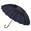 Зонт-трость Big Boss, темно-синий с логотипом в Ставрополе заказать по выгодной цене в кибермаркете AvroraStore