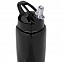 Спортивная бутылка Moist, черная с логотипом в Ставрополе заказать по выгодной цене в кибермаркете AvroraStore