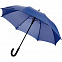 Зонт-трость Undercolor с цветными спицами, синий с логотипом в Ставрополе заказать по выгодной цене в кибермаркете AvroraStore