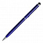 Шариковая ручка Touch Tip, синяя с логотипом в Ставрополе заказать по выгодной цене в кибермаркете AvroraStore