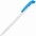 Ручка шариковая Favorite, белая с зеленым с логотипом в Ставрополе заказать по выгодной цене в кибермаркете AvroraStore