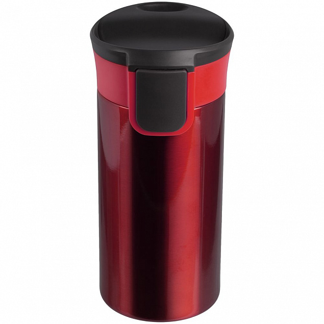 Термостакан Tralee, красный с логотипом в Ставрополе заказать по выгодной цене в кибермаркете AvroraStore