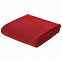 Флисовый плед Warm&Peace XL, красный с логотипом в Ставрополе заказать по выгодной цене в кибермаркете AvroraStore