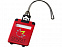 Бирка для багажа Taggy, красный с логотипом в Ставрополе заказать по выгодной цене в кибермаркете AvroraStore