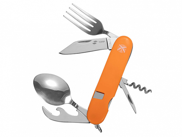 Нож перочинный, 109 мм, 8 функций с логотипом в Ставрополе заказать по выгодной цене в кибермаркете AvroraStore