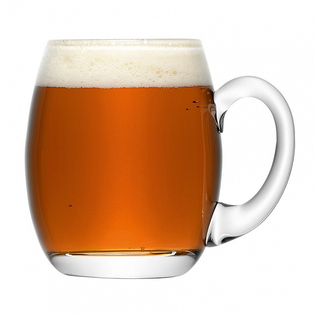 Кружка для пива Bar Curved с логотипом в Ставрополе заказать по выгодной цене в кибермаркете AvroraStore