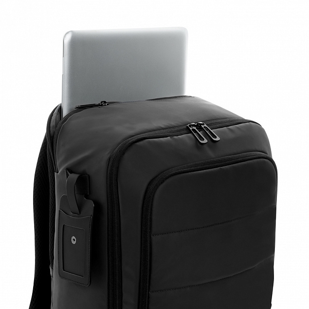 Дорожный рюкзак для ноутбука Armond из rPET AWARE™, 15,6” с логотипом в Ставрополе заказать по выгодной цене в кибермаркете AvroraStore