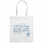 Холщовая сумка Drama & Grammar, молочно-белая с логотипом в Ставрополе заказать по выгодной цене в кибермаркете AvroraStore