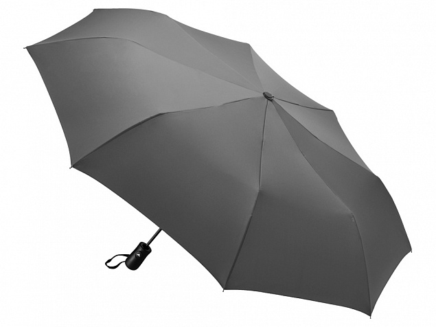 Зонт-полуавтомат складной Marvy с проявляющимся рисунком, серый с логотипом в Ставрополе заказать по выгодной цене в кибермаркете AvroraStore