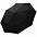 Зонт складной Fiber Magic, черный с логотипом в Ставрополе заказать по выгодной цене в кибермаркете AvroraStore
