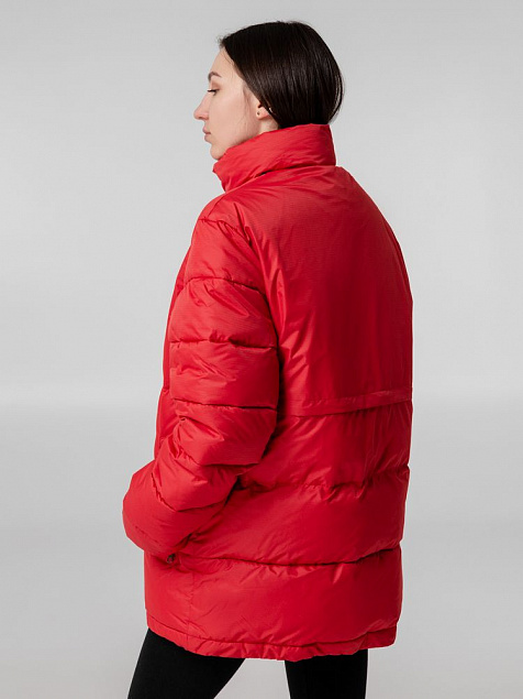Куртка Unit Hatanga, красная с логотипом в Ставрополе заказать по выгодной цене в кибермаркете AvroraStore