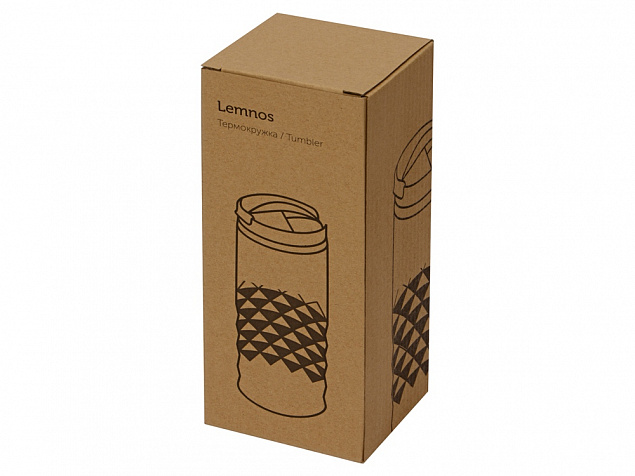 Термокружка «Lemnos» с логотипом в Ставрополе заказать по выгодной цене в кибермаркете AvroraStore