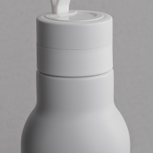 Бутылка для воды "Фитнес" 700 мл, покрытие пудра с логотипом в Ставрополе заказать по выгодной цене в кибермаркете AvroraStore