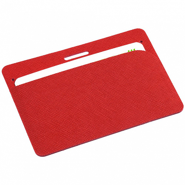 Чехол для карточки Devon, красный с логотипом в Ставрополе заказать по выгодной цене в кибермаркете AvroraStore