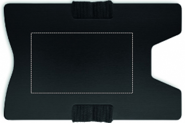 Алюминиевый кард холдер RFID с логотипом в Ставрополе заказать по выгодной цене в кибермаркете AvroraStore
