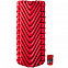 Надувной коврик Insulated Static V Luxe, красный с логотипом в Ставрополе заказать по выгодной цене в кибермаркете AvroraStore