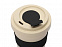 Стакан с пшеничным волокном с силиконовой манжетой и клапаном на крышке, черный с логотипом в Ставрополе заказать по выгодной цене в кибермаркете AvroraStore