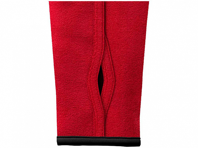 Куртка флисовая Brossard женская, красный с логотипом в Ставрополе заказать по выгодной цене в кибермаркете AvroraStore
