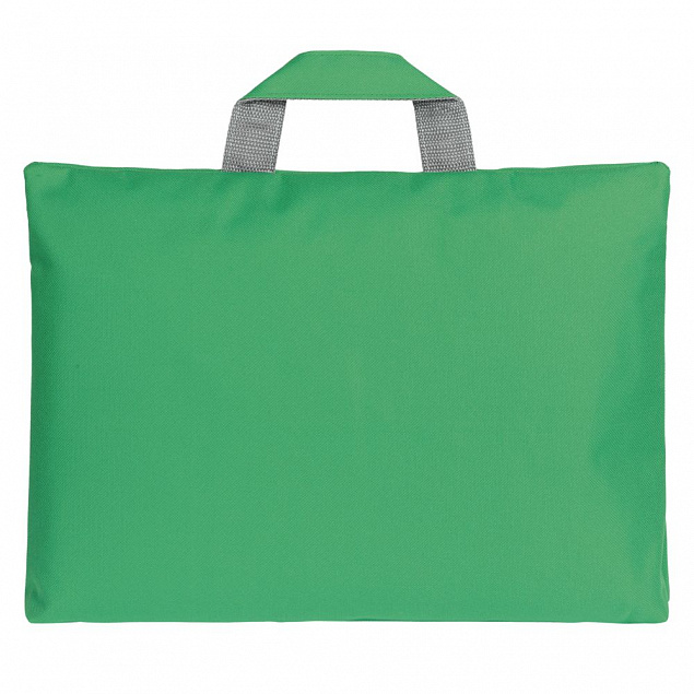 Сумка-папка SIMPLE, зеленая с логотипом в Ставрополе заказать по выгодной цене в кибермаркете AvroraStore