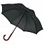 Зонт-трость Unit Reflect, черный с логотипом в Ставрополе заказать по выгодной цене в кибермаркете AvroraStore
