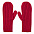 Варежки вязаные НАСВЯЗИ© полушерсть с логотипом в Ставрополе заказать по выгодной цене в кибермаркете AvroraStore