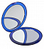 Зеркало Smile круглое, синее с логотипом в Ставрополе заказать по выгодной цене в кибермаркете AvroraStore