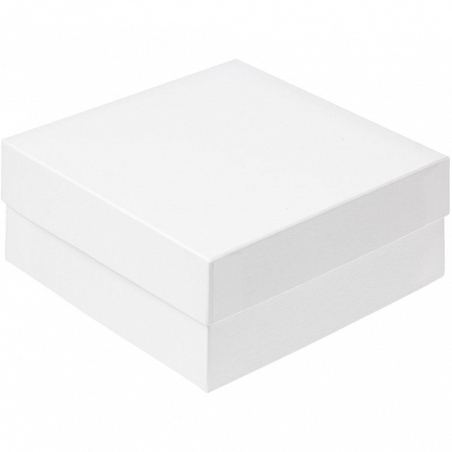 Коробка Satin, малая, белая с логотипом в Ставрополе заказать по выгодной цене в кибермаркете AvroraStore