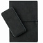 Внешний аккумулятор, In Velour, 10000 mah, черный,  подарочная упаковка с блистером с логотипом в Ставрополе заказать по выгодной цене в кибермаркете AvroraStore