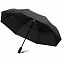 Зонт складной City Guardian, электрический, черный с логотипом в Ставрополе заказать по выгодной цене в кибермаркете AvroraStore