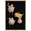 Набор из 3 авторских елочных игрушек Circus Collection: фокусник, силач и лев с логотипом в Ставрополе заказать по выгодной цене в кибермаркете AvroraStore