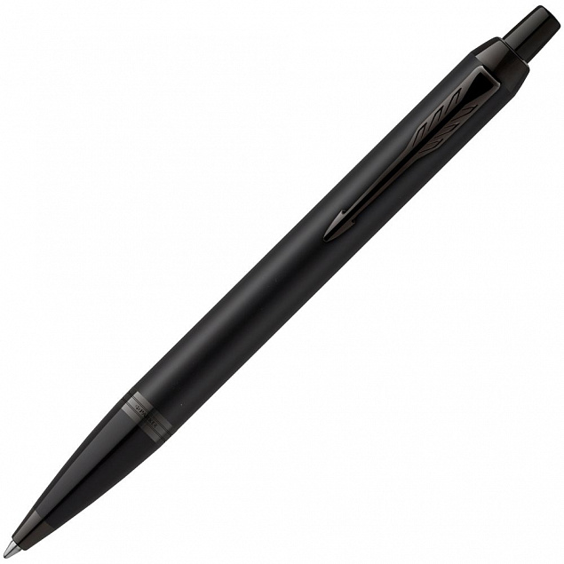 Ручка шариковая Parker IM Achromatic Black с логотипом в Ставрополе заказать по выгодной цене в кибермаркете AvroraStore