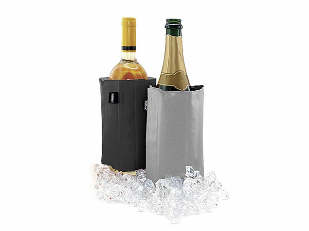 Охладитель-чехол для бутылки вина или шампанского Cooling wrap с логотипом в Ставрополе заказать по выгодной цене в кибермаркете AvroraStore