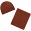 Шарф Bernard, коричневый (терракота) с логотипом в Ставрополе заказать по выгодной цене в кибермаркете AvroraStore