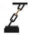 Награда «Золотое звено» с логотипом в Ставрополе заказать по выгодной цене в кибермаркете AvroraStore