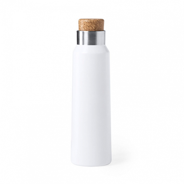Бутылка для воды ANUKIN, белая, 770 мл, нержавеющая сталь с логотипом в Ставрополе заказать по выгодной цене в кибермаркете AvroraStore