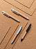 Эко-ручка Write, белый с логотипом в Ставрополе заказать по выгодной цене в кибермаркете AvroraStore