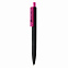 Черная ручка X3 Smooth Touch, розовый с логотипом в Ставрополе заказать по выгодной цене в кибермаркете AvroraStore