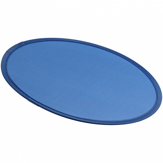 Летающая тарелка-фрисби Catch Me, складная, синяя с логотипом в Ставрополе заказать по выгодной цене в кибермаркете AvroraStore