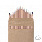 Набор цветных карандашей KINDERLINE middlel,12 цветов, дерево, картон с логотипом в Ставрополе заказать по выгодной цене в кибермаркете AvroraStore