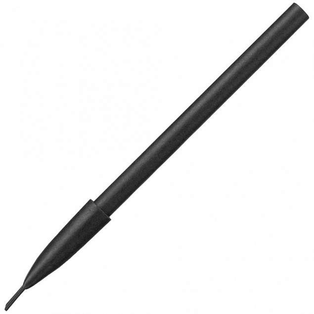 Ручка шариковая Carton Plus, черная с логотипом в Ставрополе заказать по выгодной цене в кибермаркете AvroraStore