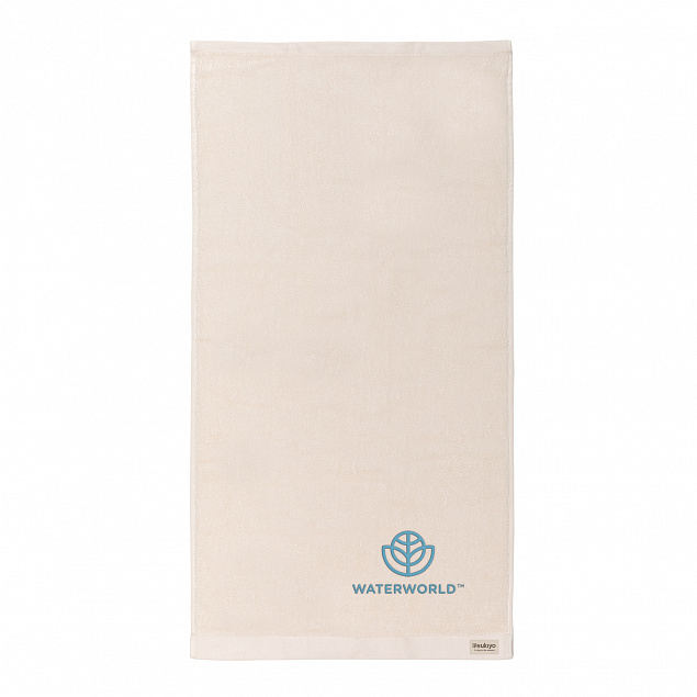 Банное полотенце Ukiyo Sakura из хлопка AWARE™, 500 г/м2, 50x100 см с логотипом в Ставрополе заказать по выгодной цене в кибермаркете AvroraStore