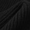 Шарф Forges вязаный, черный с логотипом в Ставрополе заказать по выгодной цене в кибермаркете AvroraStore