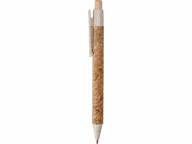 Ручка из пробки и переработанной пшеницы шариковая «Mira» с логотипом в Ставрополе заказать по выгодной цене в кибермаркете AvroraStore